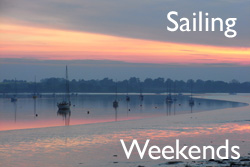 Take a berth on one of our Sailing Weekends