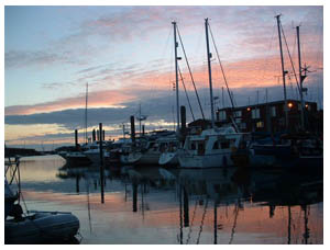 Titchmarsh Marina at the end of the Twizzle